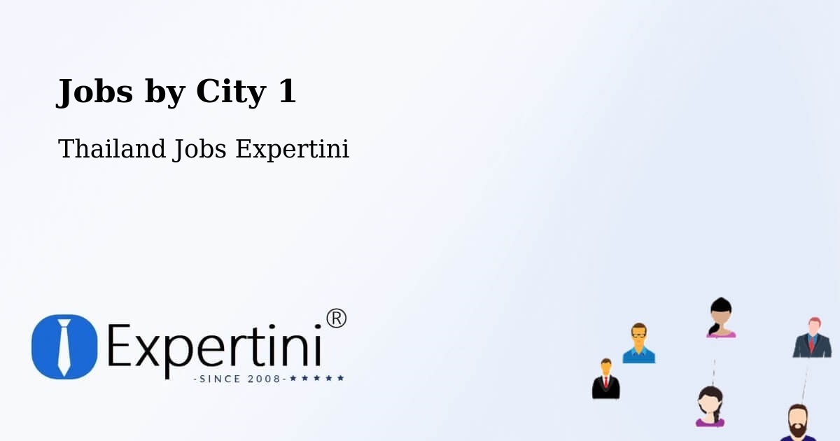 City Jobs in Thailand - Expertini