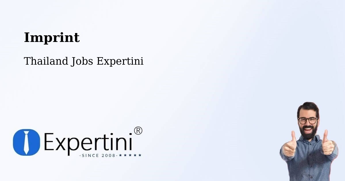 Imprint – Uthai Thani - Thailand Jobs Expertini