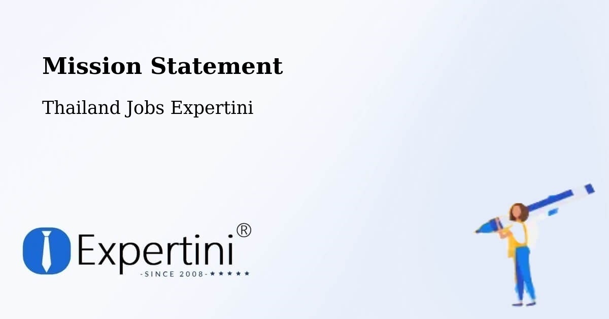 Corporate Mission – Uthai Thani - Thailand Jobs Expertini