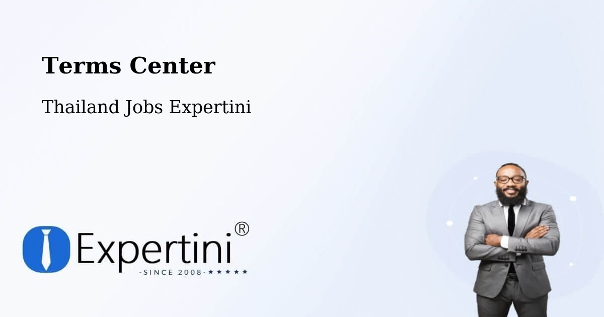 Terms of Service – Uthai Thani - Thailand Jobs Expertini
